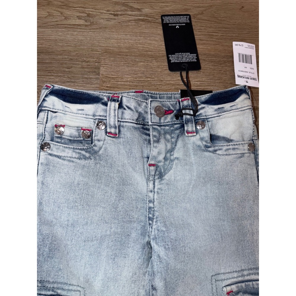 Little girl jeans size 6X True Religion - Picture 3 of 6